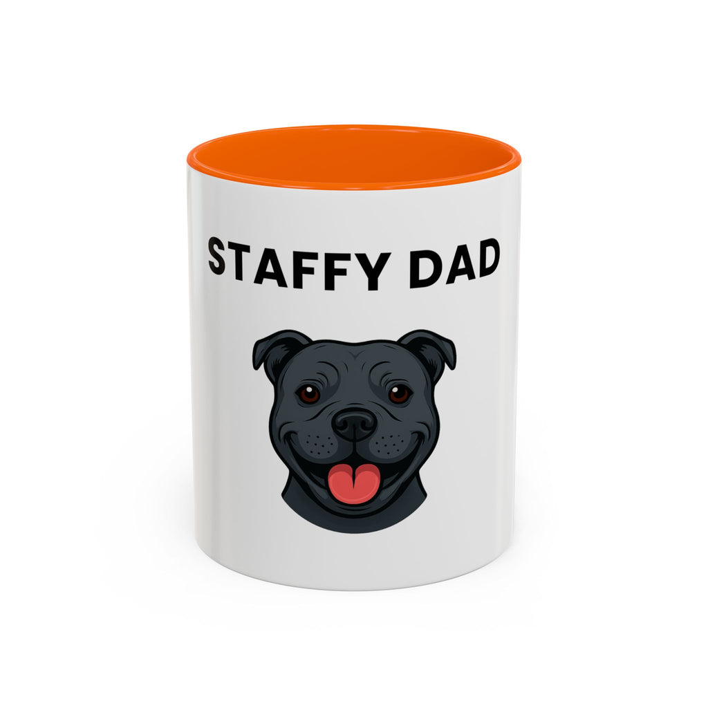 Staffy Dad Mug — 11/15oz