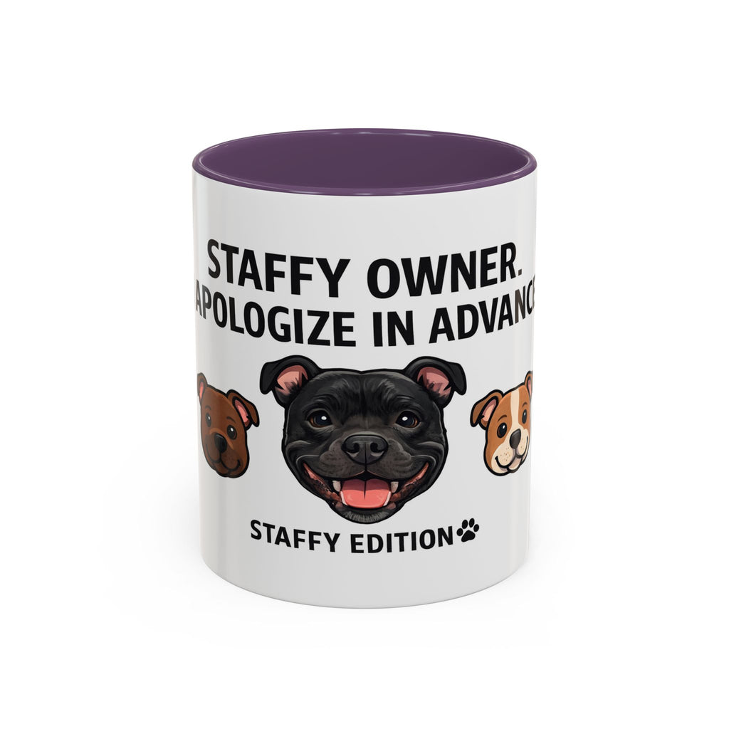 Staffy Owner Mug — 11/15oz