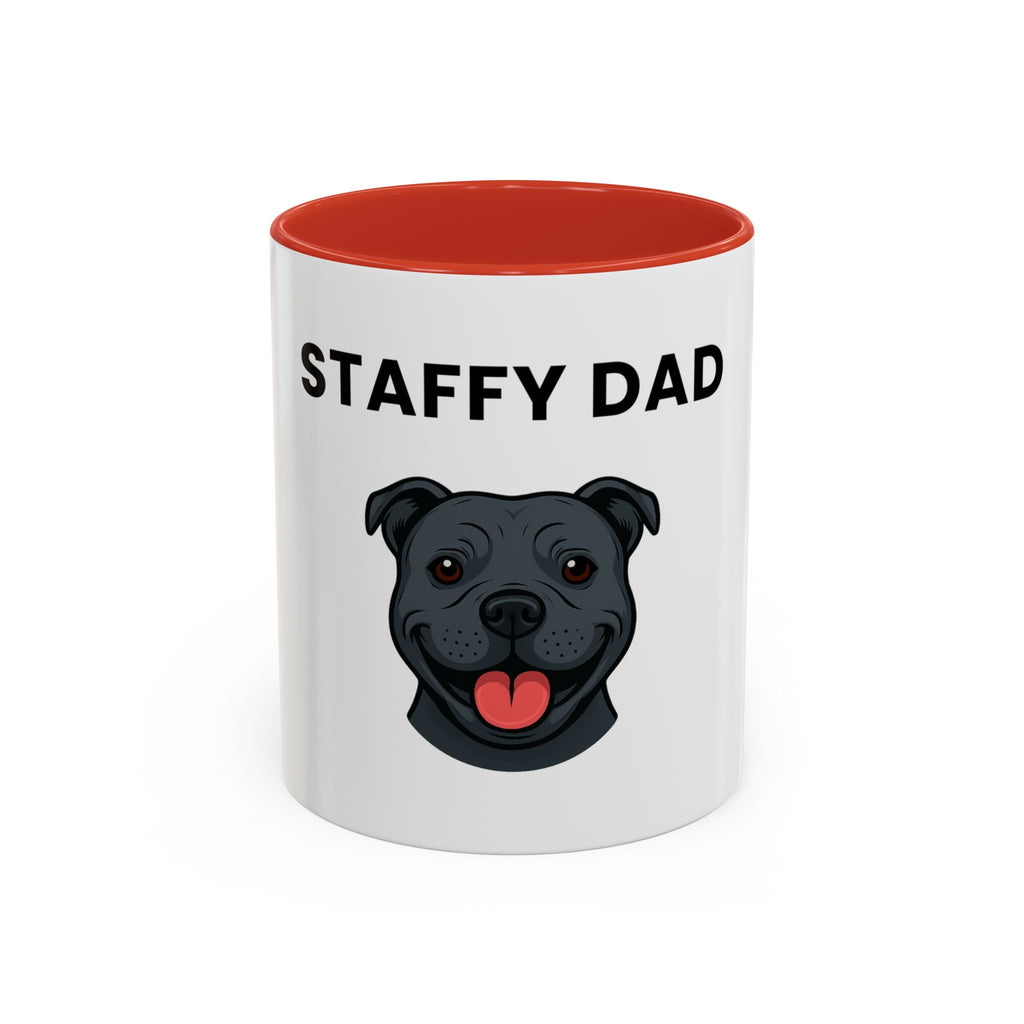 Staffy Dad Mug — 11/15oz