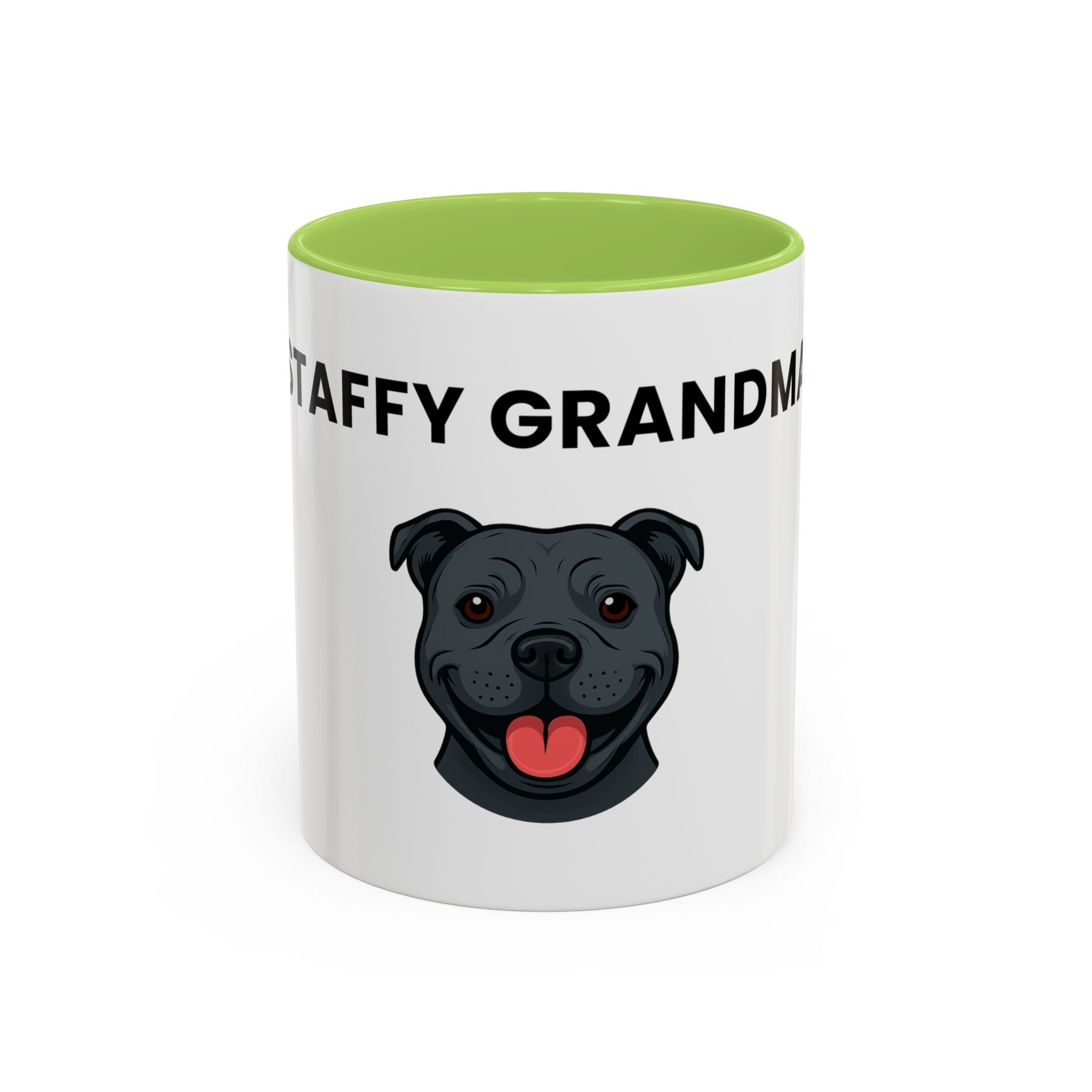 Staffy Grandma Mug — 11/15oz