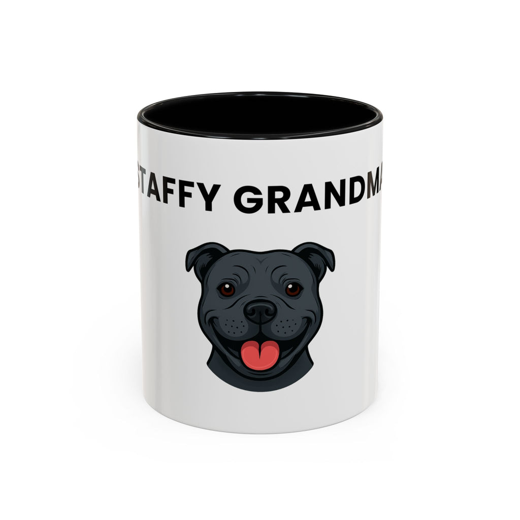Staffy Grandma Mug — 11/15oz