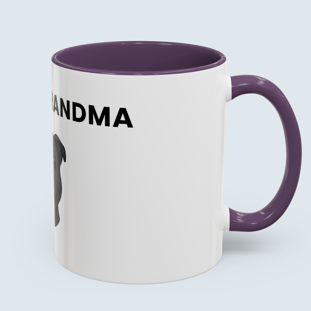 Staffy Grandma Mug — 11/15oz