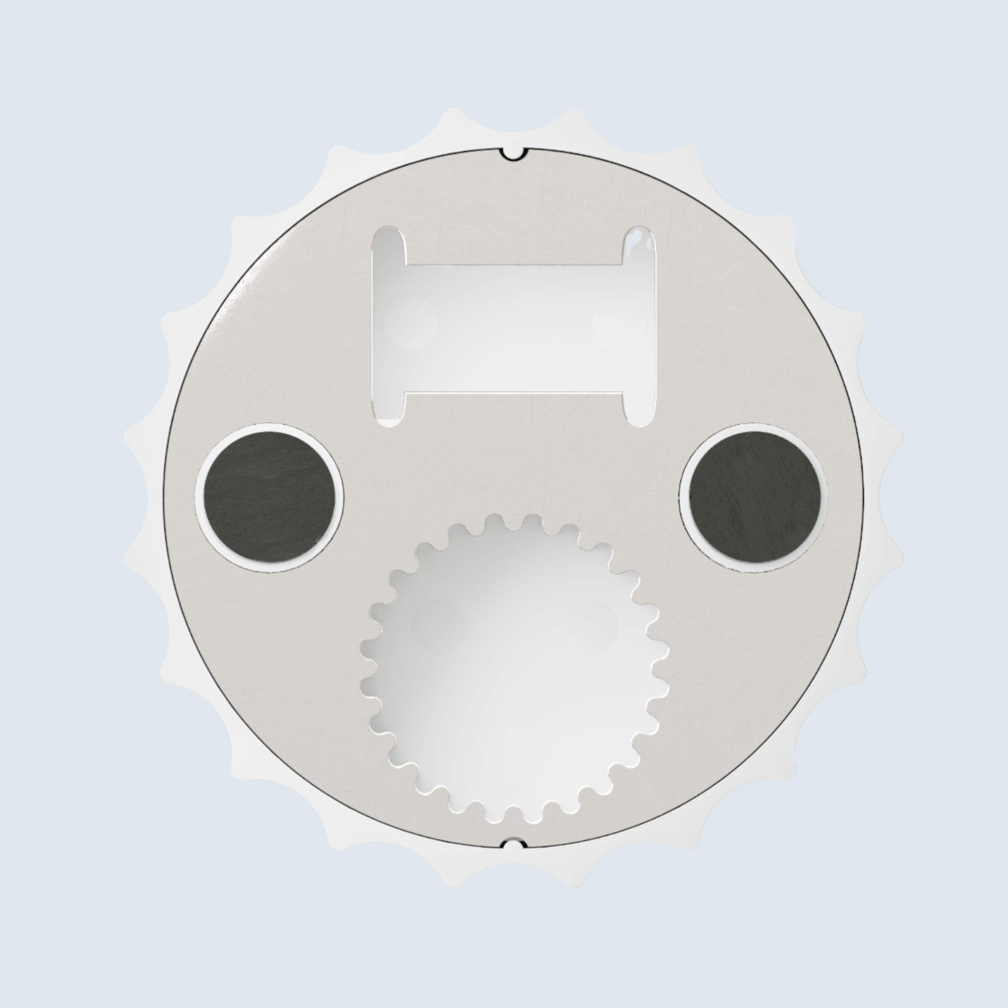 Staffy Approved Bottle Opener — Magnet