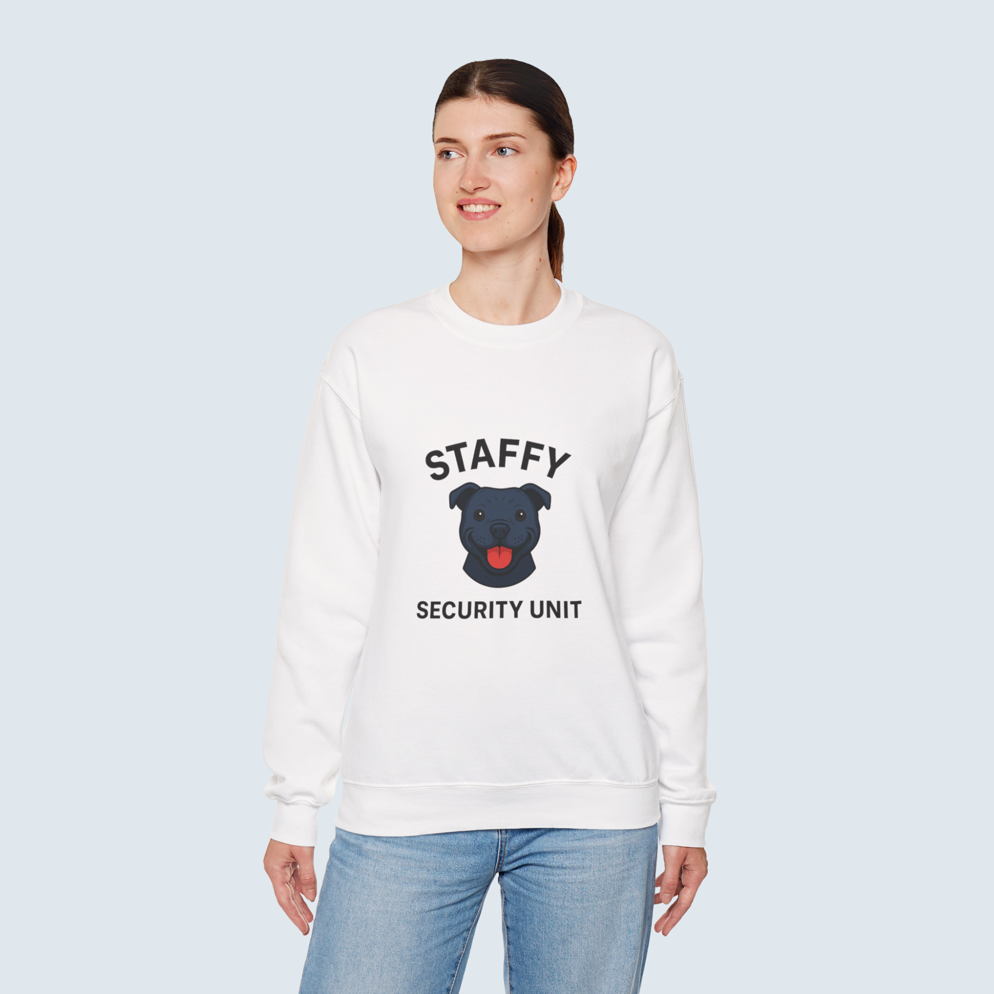 Staffy Security Unit Crewneck — Unisex