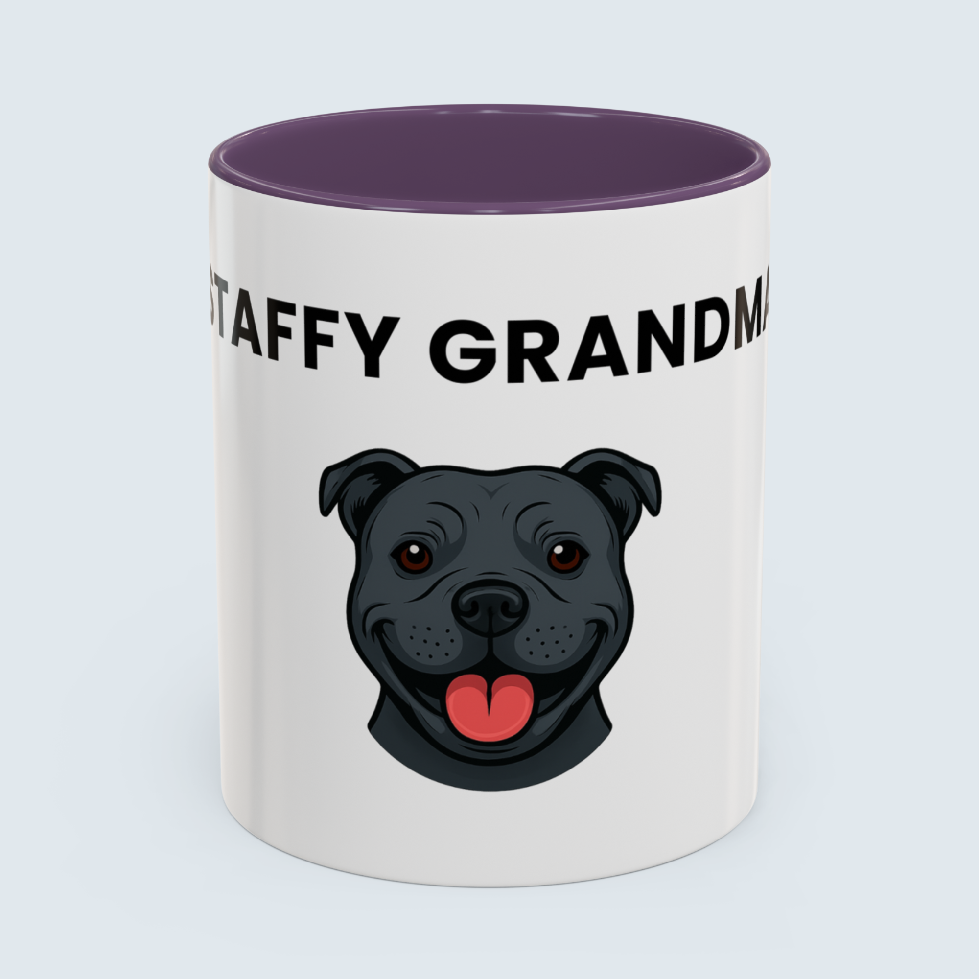 Staffy Grandma Mug — 11/15oz