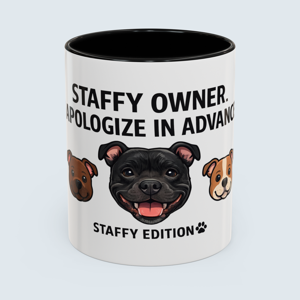 Staffy Owner Mug — 11/15oz